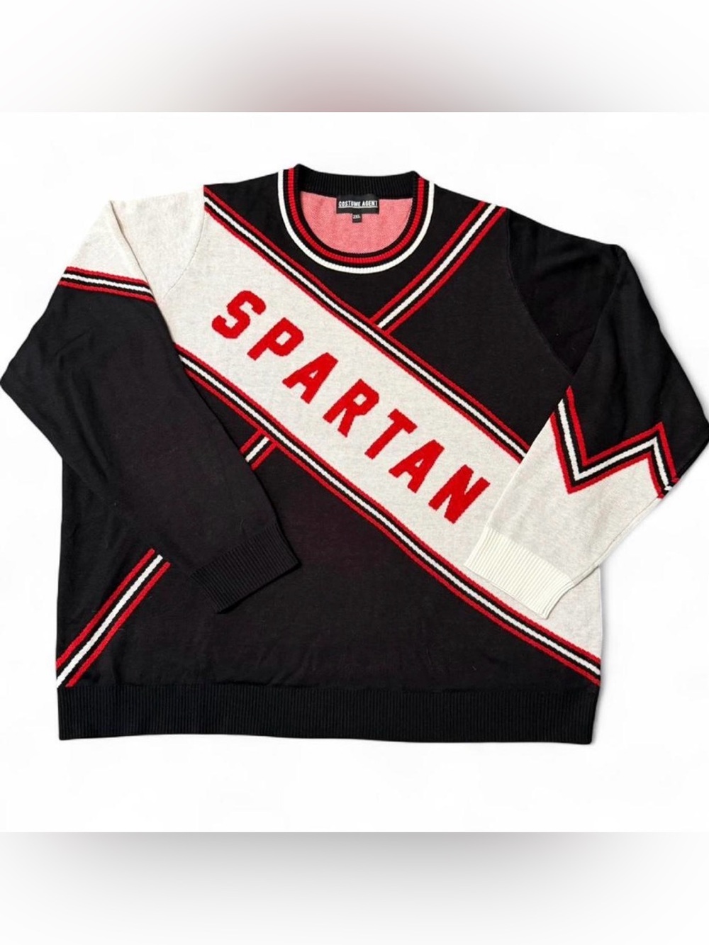 Men's Costume Agent Spartan Sweater Size 2XL SNL Costume Halloween Cosplay